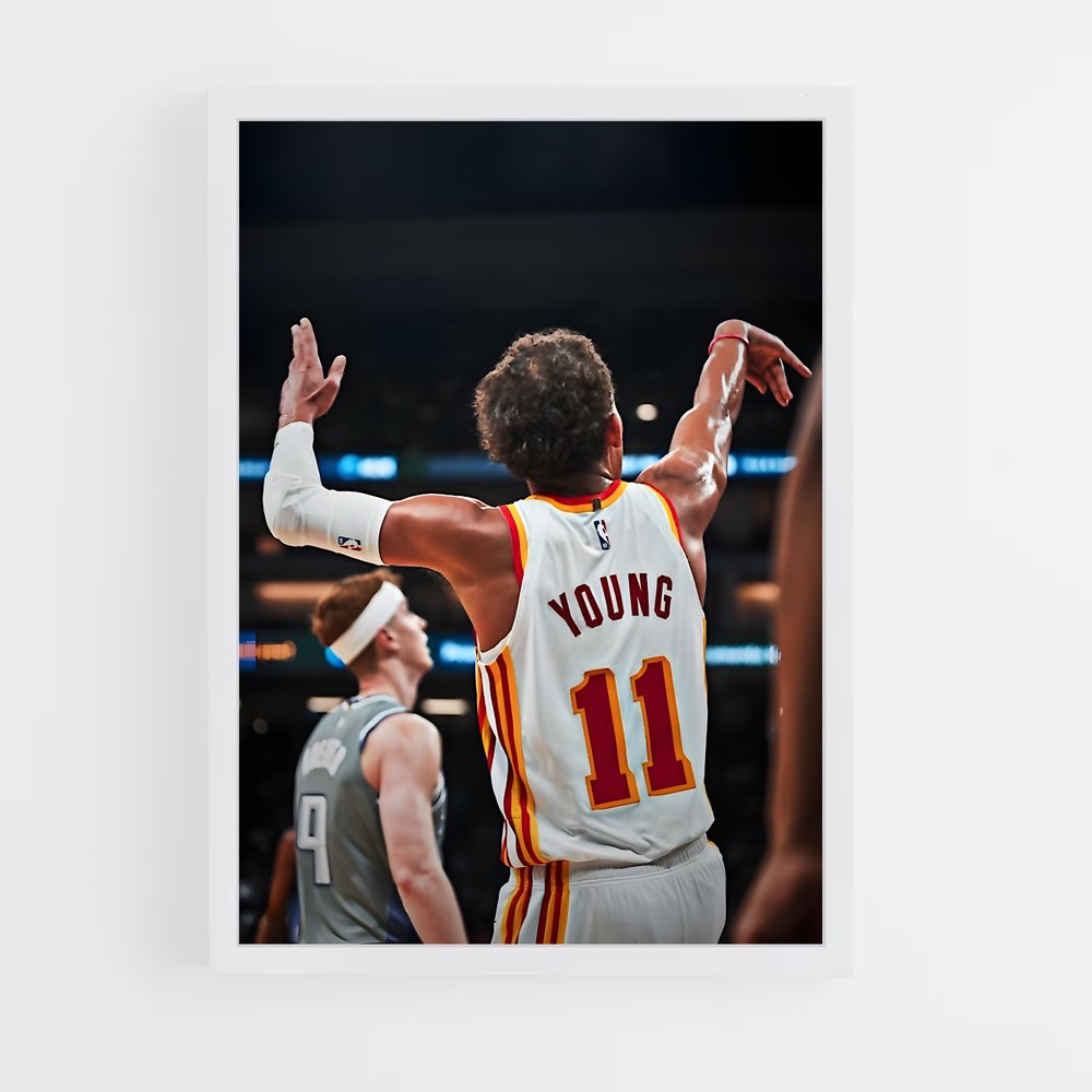 Poster Triomphe de Trae – affiche Basketball (vue 3)